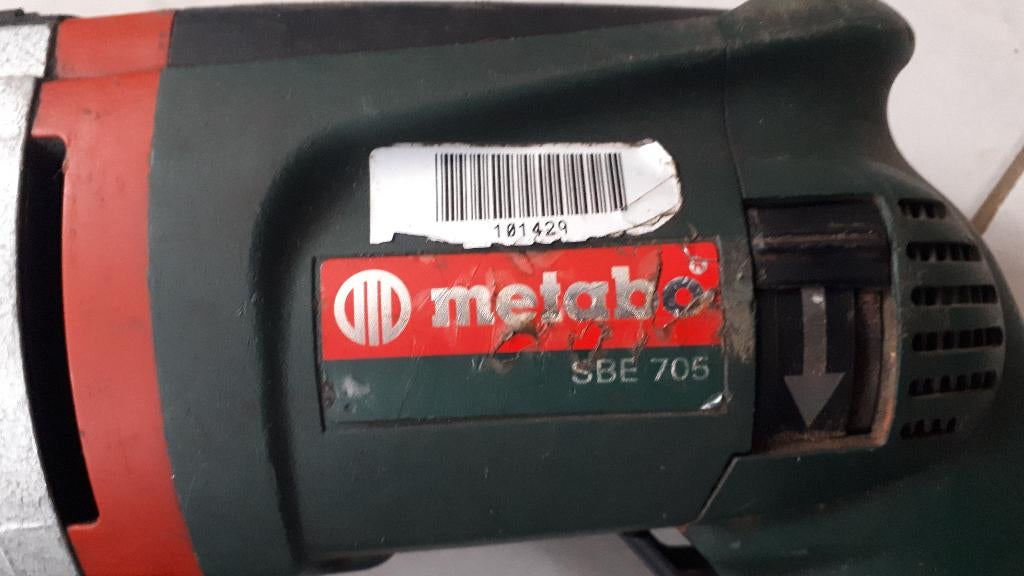 Metabo SBE 705, Boormachine, 600 watt of meer, Ophalen of Verzenden, Zo goed als nieuw