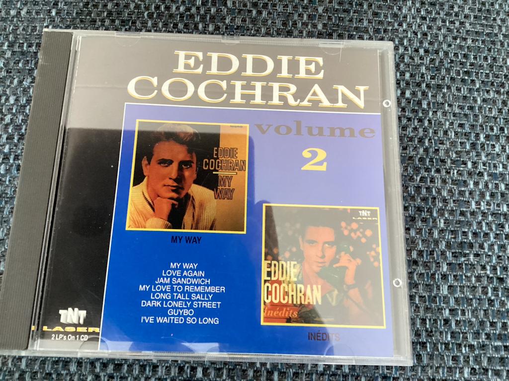 Eddie Cochran - Volume 2 CD, Ophalen of Verzenden, 1990 - 1999, Gebruikt