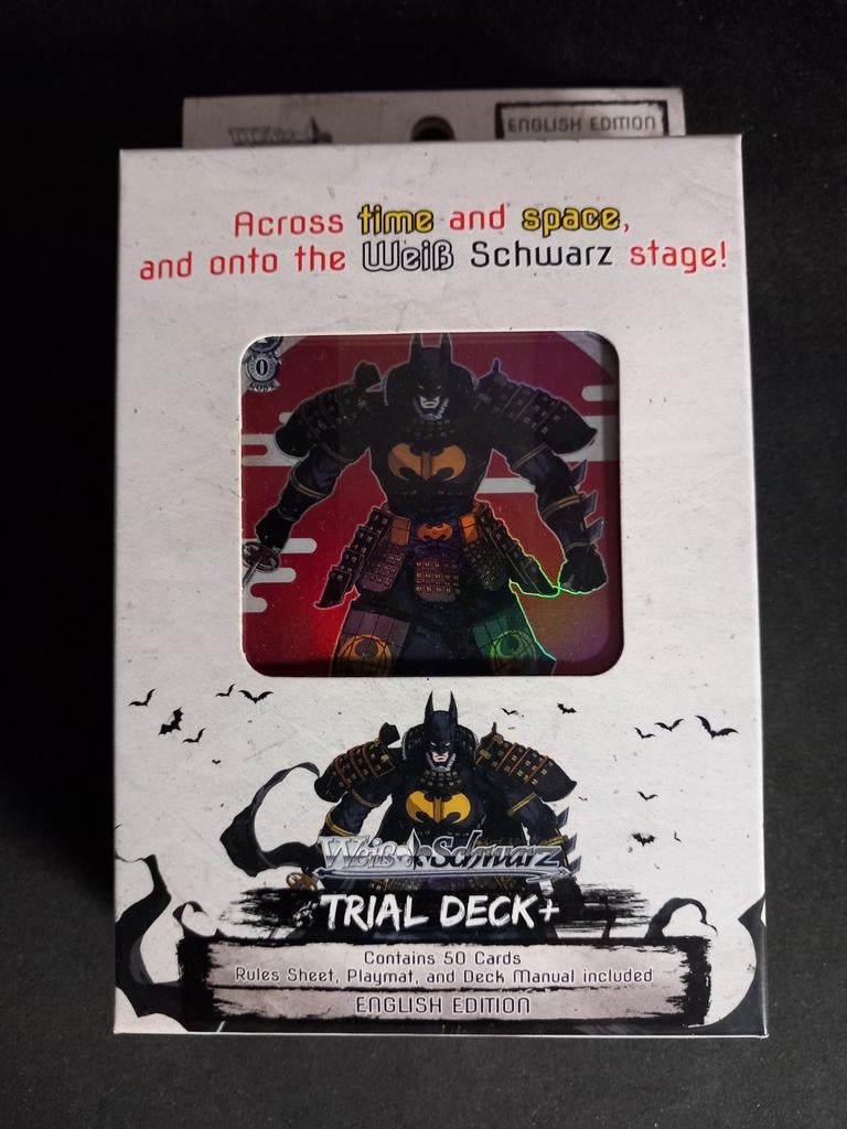 Weiss Schwarz Batman Ninja Trial Deck Beschadigde Verpakking, Verzenden, Zo goed als nieuw, Meerdere kaarten, Foil