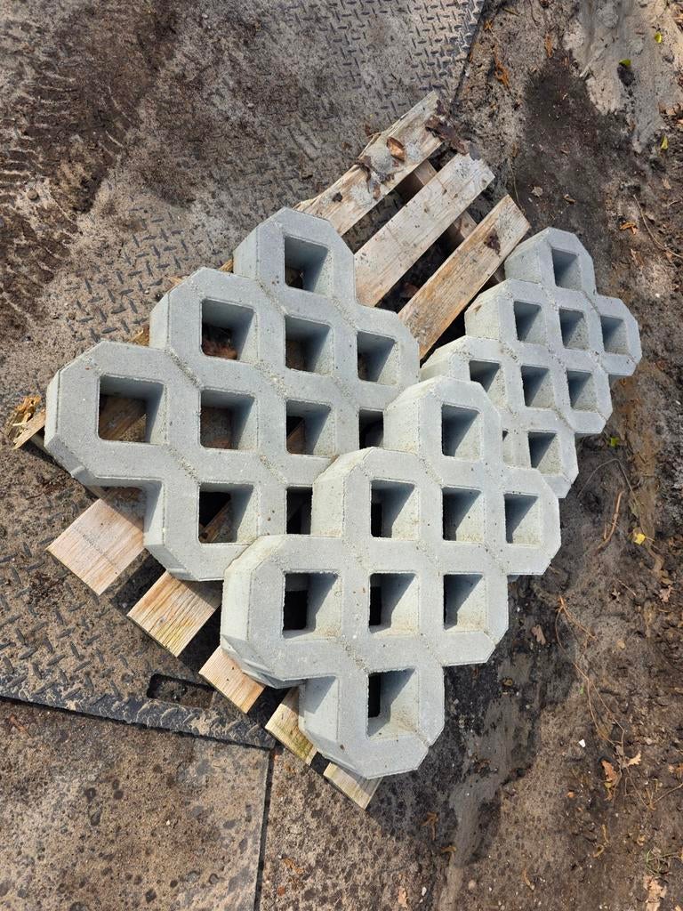 Gasbeton tegels 60x40 cm | Gras beton tegel, Overige typen, Nieuw, Ophalen of Verzenden, Minder dan 5 m²