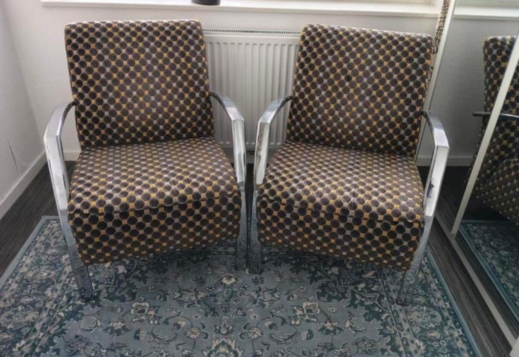 Prachtig zgan 2 Fauteuils, Huis en Inrichting, Fauteuils, Ophalen, Zo goed als nieuw, 75 tot 100 cm, 50 tot 75 cm