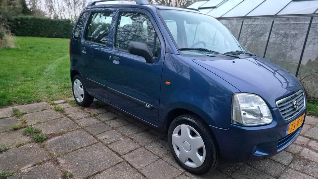 Suzuki Wagon R+ 1.3 S NWE APK AIRCO 70000 ECHTE KM, Auto's, Suzuki, Voorwielaandrijving, 4 cilinders, Bedrijf, Handgeschakeld