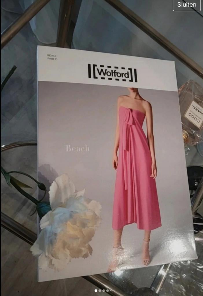 Wolford Beach Pareo jurk roze, Nieuw, Ophalen of Verzenden, Wolford, Roze