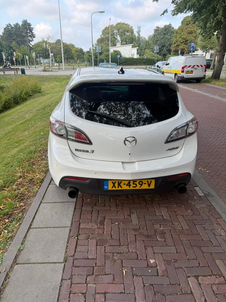 Mazda 3 2.3 MPS 2013 Wit, Auto's, Mazda, Voorwielaandrijving, 4 cilinders, 11 km/l, 75 €/maand