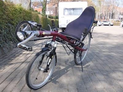 Nazca Explorer ligfiets, Fietsen en Brommers, Fietsen | Ligfietsen, Gebruikt, Velgrem, Onderstuur, Ophalen