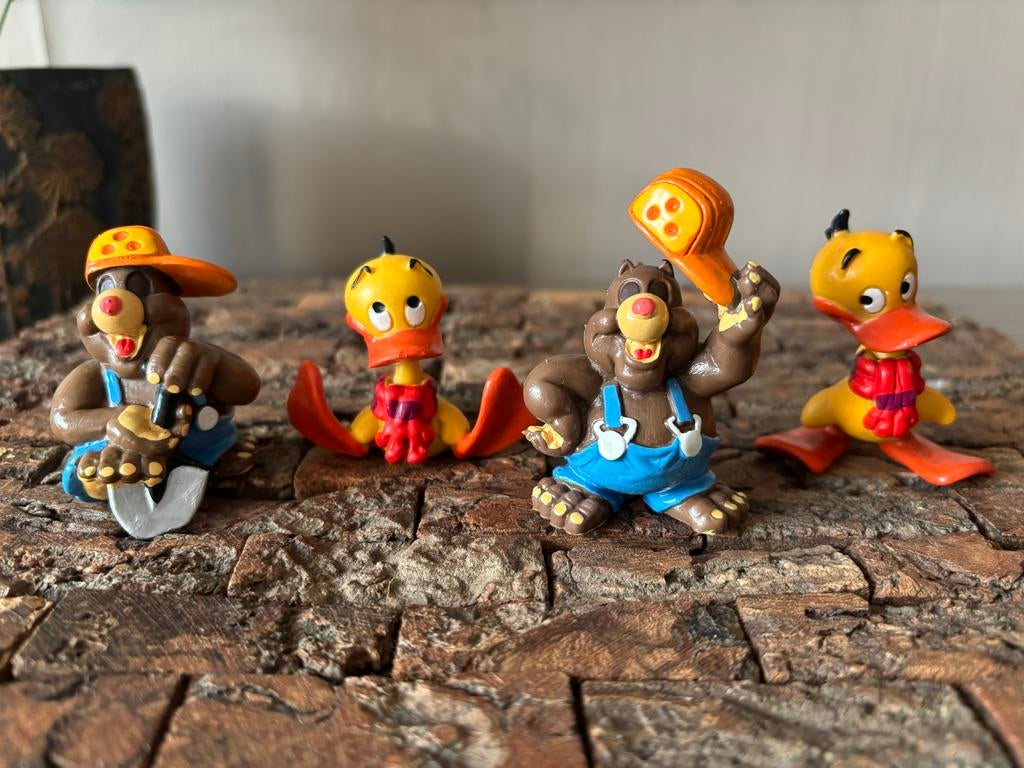 Set van 4 alfred Jodocus Kwak figuurtjes (gratis verzenden ), Ophalen of Verzenden, Zo goed als nieuw