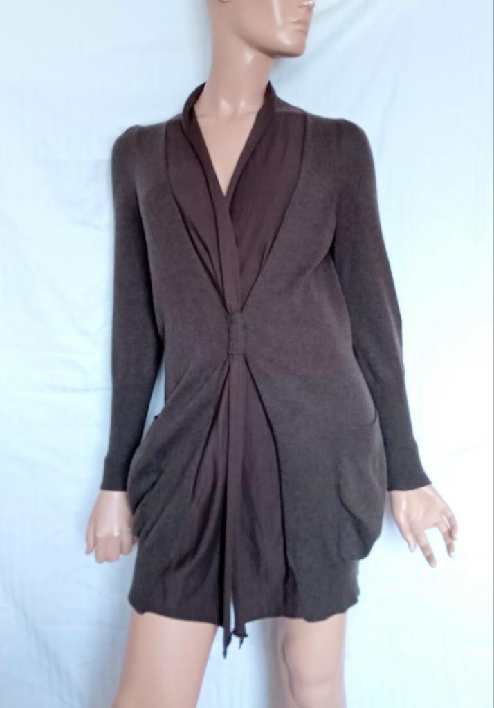 RIVAMONTI by BRUNELLO CUCINELLI Vest , Maat M, Kleding | Dames, Truien en Vesten, Zo goed als nieuw, Maat 38/40 (M), Bruin, Verzenden