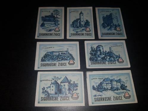 Lucifersdoos plaatjes Kroatië 14 x Drava, Ophalen of Verzenden, Nieuw, Luciferdoosjes of -merken