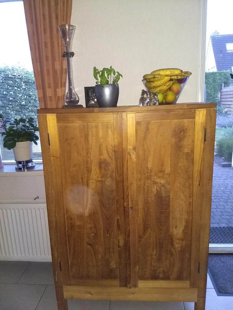 Teak kast, Ophalen