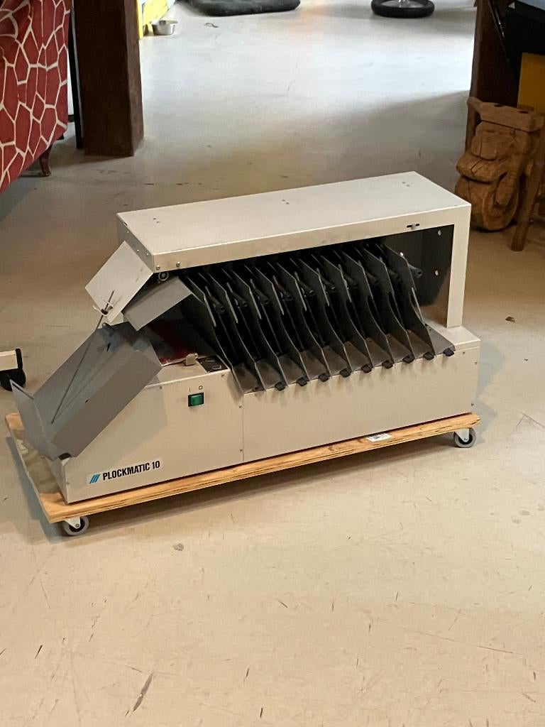 Plockmatic 10 vergaarmachine, Ophalen, Gebruikt