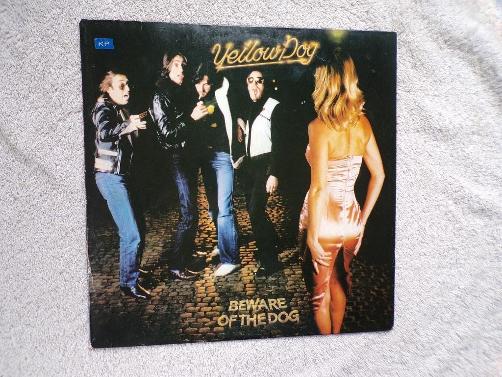 Yellow Dog - beware of the dog, Inclusief binnenhoes, Verzenden, Zo goed als nieuw, 12 inch