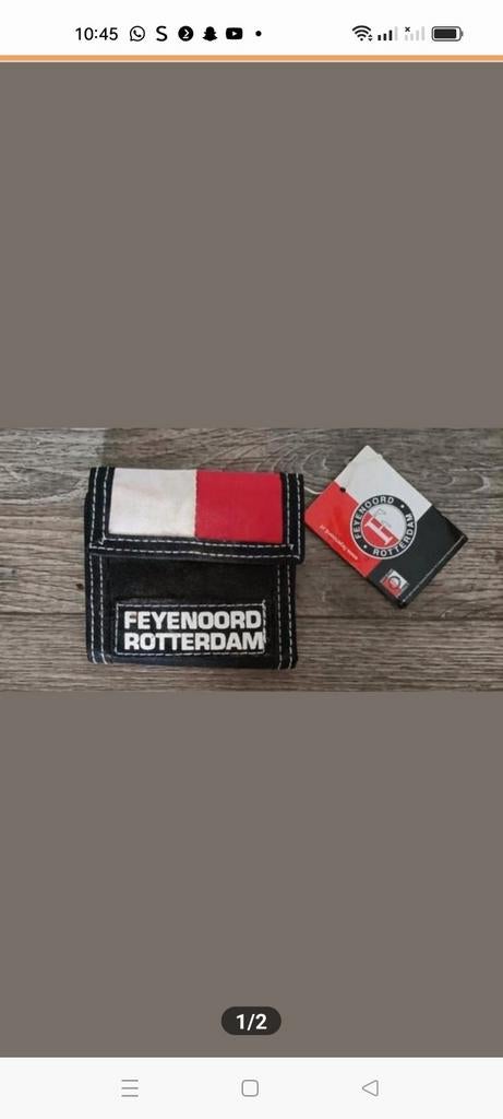 ⚽feyenoord portemonnee⚽.  Nieuw, Verzenden, Nieuw