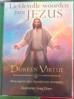 Doreen Virtue JEZUS 44 kaarten TWEEDE HANDS. € 300,00, Ophalen of Verzenden, Gelezen, Tarot of Kaarten leggen, Overige typen