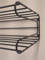 Vintage Ikea kapstok Fran wandkapstok metaal schoenenrek, Gebruikt, ., Ophalen of Verzenden, .