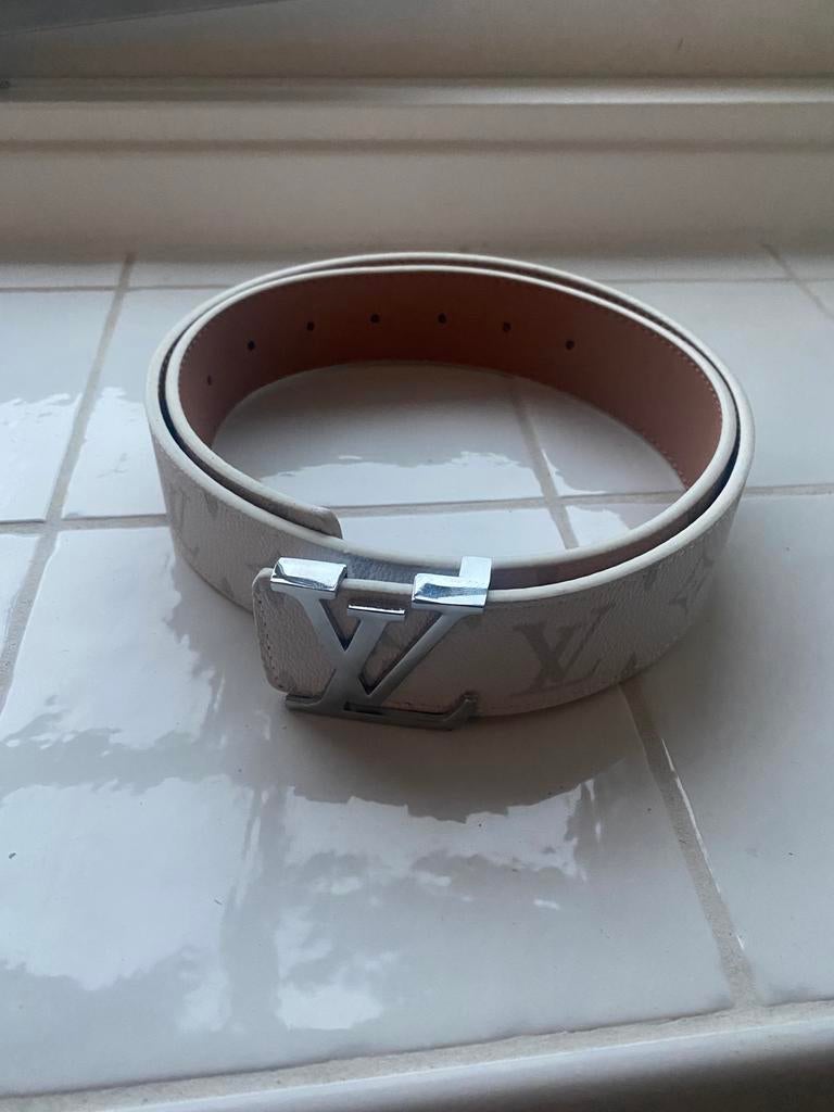 Lv Riem - Nieuw, Kleding | Heren, Riemen en Ceinturen, 95 tot 105 cm, Verzenden, Wit, Nieuw