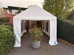4x4 meter PVC partytent, Ophalen of Verzenden, Zo goed als nieuw, Minder dan 5 meter