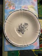 Grote Delfts Art schaal met bloemmotief, Ophalen of Verzenden