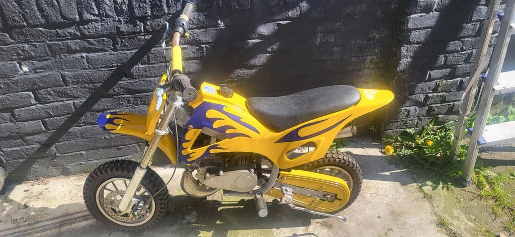 Mini cross / dirtbike - opknapper - compleet, Ophalen, Gebruikt, Dirtbike, Onbekend