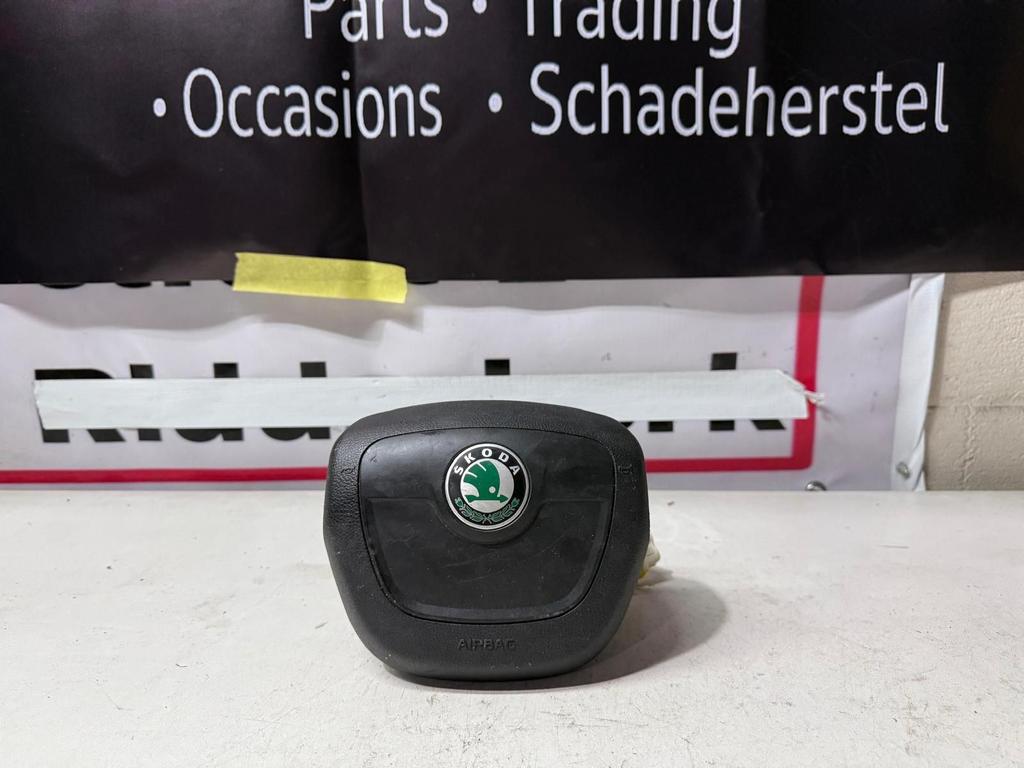 Skoda Fabia Mk2 (5J) Stuurairbag, Gebruikt, -, -, Ophalen of Verzenden