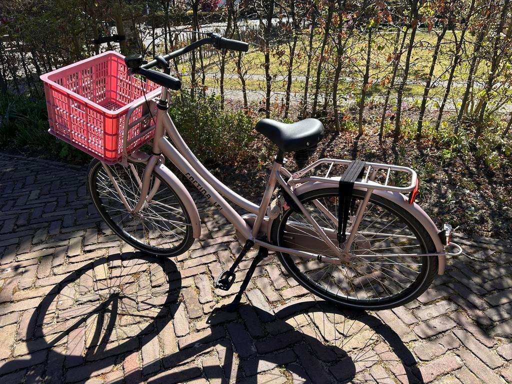 Cortina U4 Transport frame 26 champagne roze 3 versnellingen, Fietsen en Brommers, Ophalen, Zo goed als nieuw, 26 inch of meer