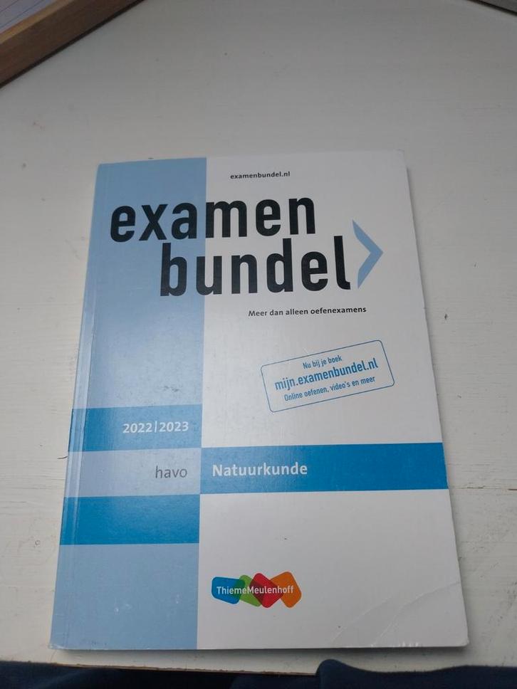 Examenbundel havo Natuurkunde 2022/2023, Boeken, Schoolboeken, Zo goed als nieuw, Natuurkunde, HAVO, Ophalen of Verzenden