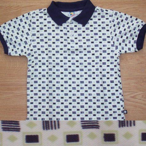 Maat 98 Gymboree polo wit/blauw/groen *NIEUW* (0106) a, Kinderen en Baby's, Kinderkleding | Maat 98, Gymboree, Nieuw, Ophalen of Verzenden