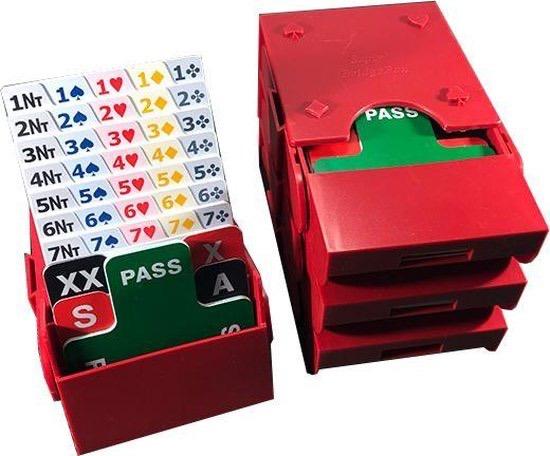 Bridge biedboxen, Hobby en Vrije tijd, Gezelschapsspellen | Kaartspellen, Ophalen, Zo goed als nieuw