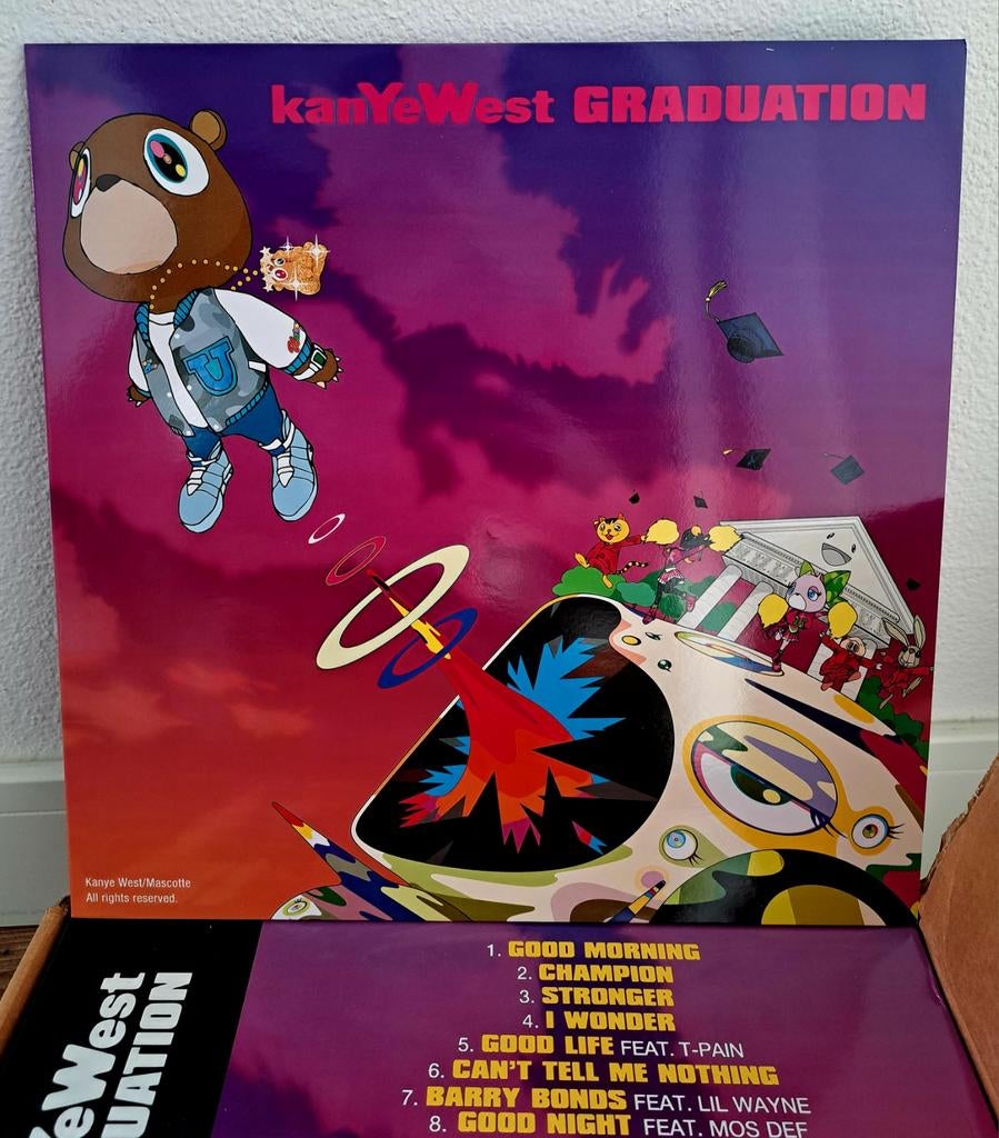Kanye West - Graduation LP NIEUW (Gekleurd Vinyl), Cd's en Dvd's, Vinyl | Hiphop en Rap, Nieuw in verpakking, Colored vinyl, 2000 tot heden