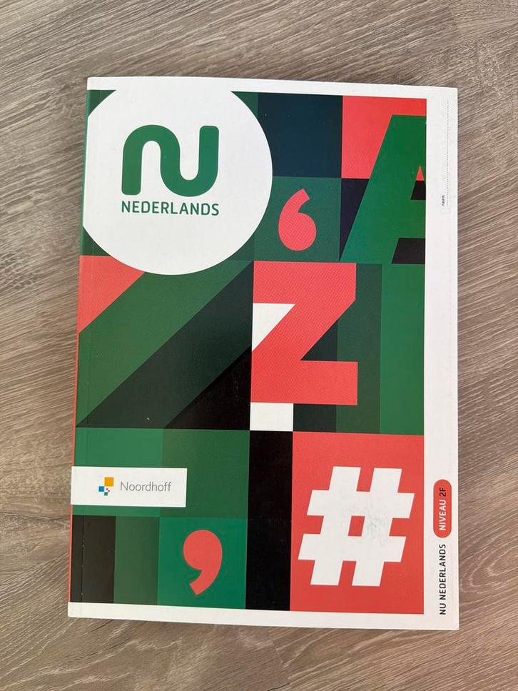 NU Nederlands Niveau 2F - Noordhoff, Boeken, Schoolboeken, Nieuw, Nederlands, Overige niveaus, Ophalen