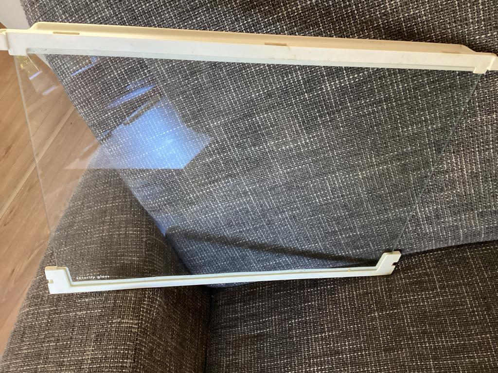 Glazen plaat voor koelkast of vriezer - Security Glass, Ophalen, Zo goed als nieuw