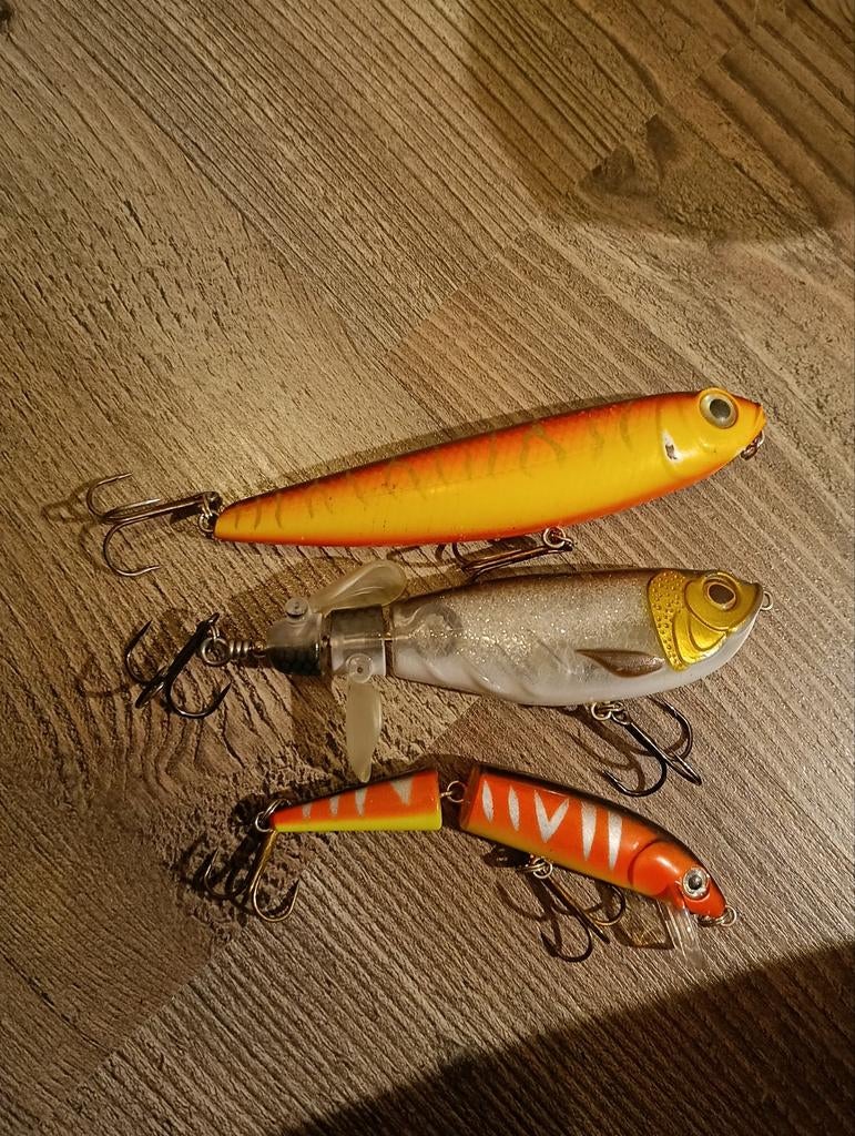 3 pluggen voor het vissen, Ophalen of Verzenden