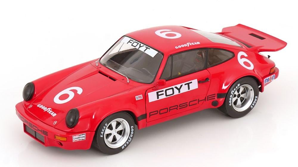 Porsche 911 No.6, IROC 1974 A.J.Foyt 1-18 Solido, Solido, Tschuiten@hotmail.com, Auto, Solido