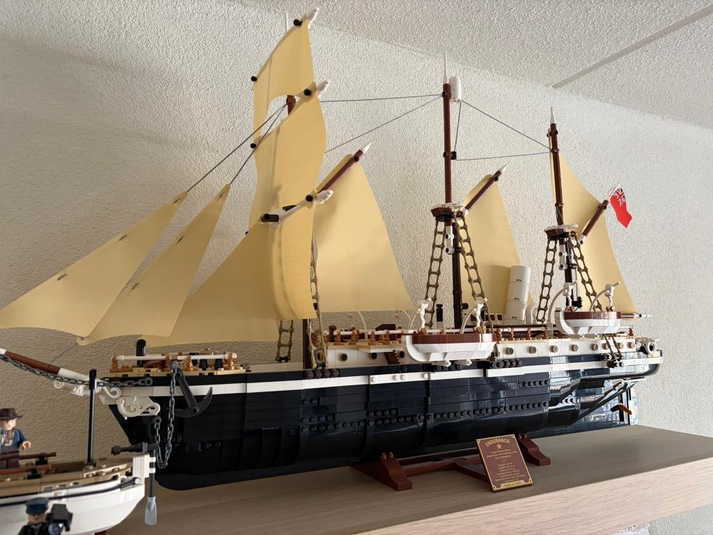 LEGO 10335 Endurance + 40729 GWP Shackleton's lifeboat, Ophalen, Gebruikt, Complete set, Lego