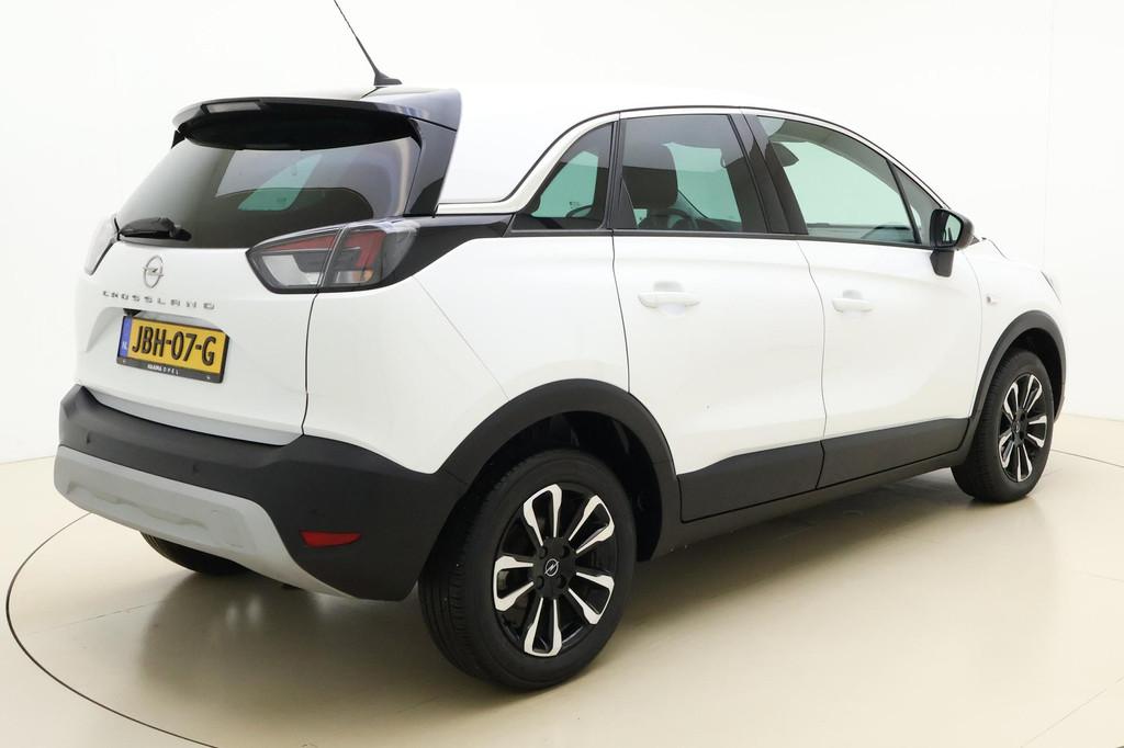 Opel Crossland 1.2T 130pk Automaat Elegance | Parkeersensore, Auto's, Opel, Gebruikt, 1199 cc, Wit, Bedrijf