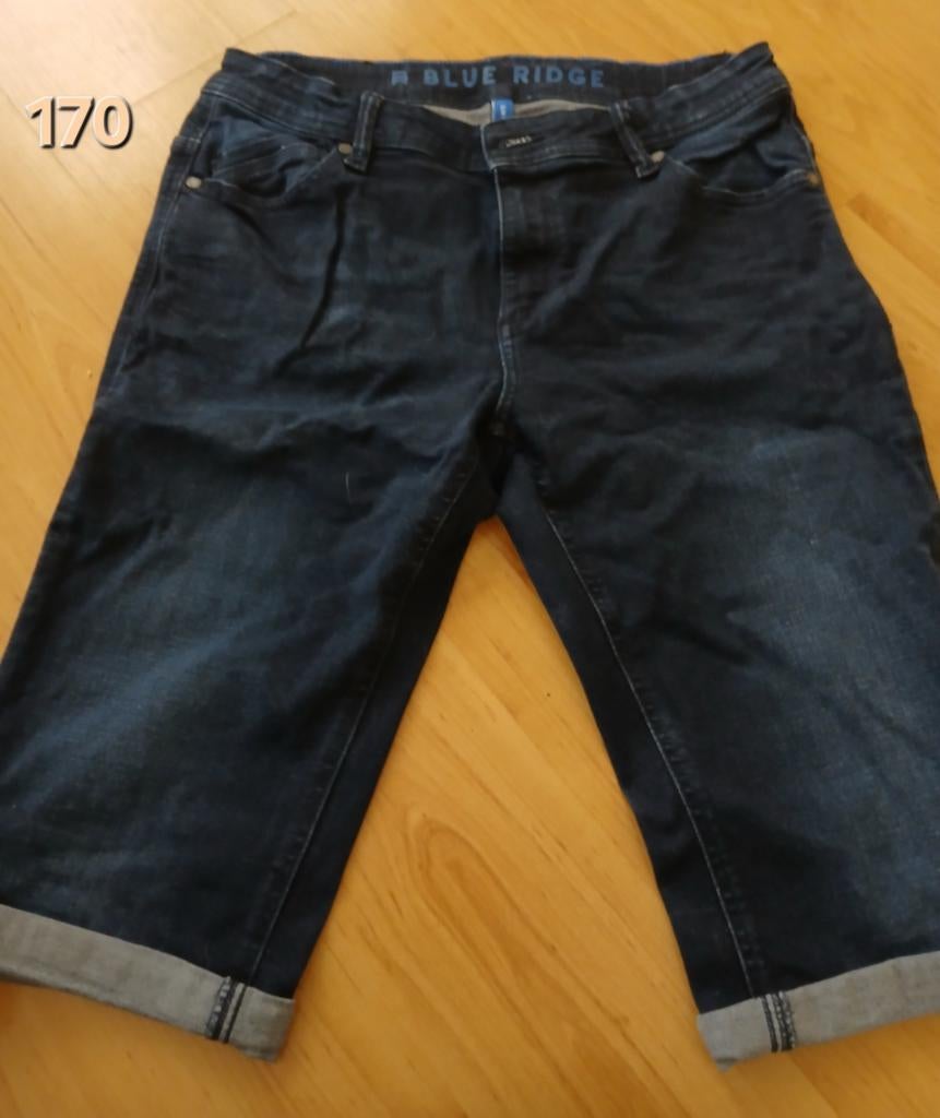 Bleu Ridge korte spijkerbroek 170, Kinderen en Baby's, Kinderkleding | Maat 170, Broek, Ophalen of Verzenden, Zo goed als nieuw