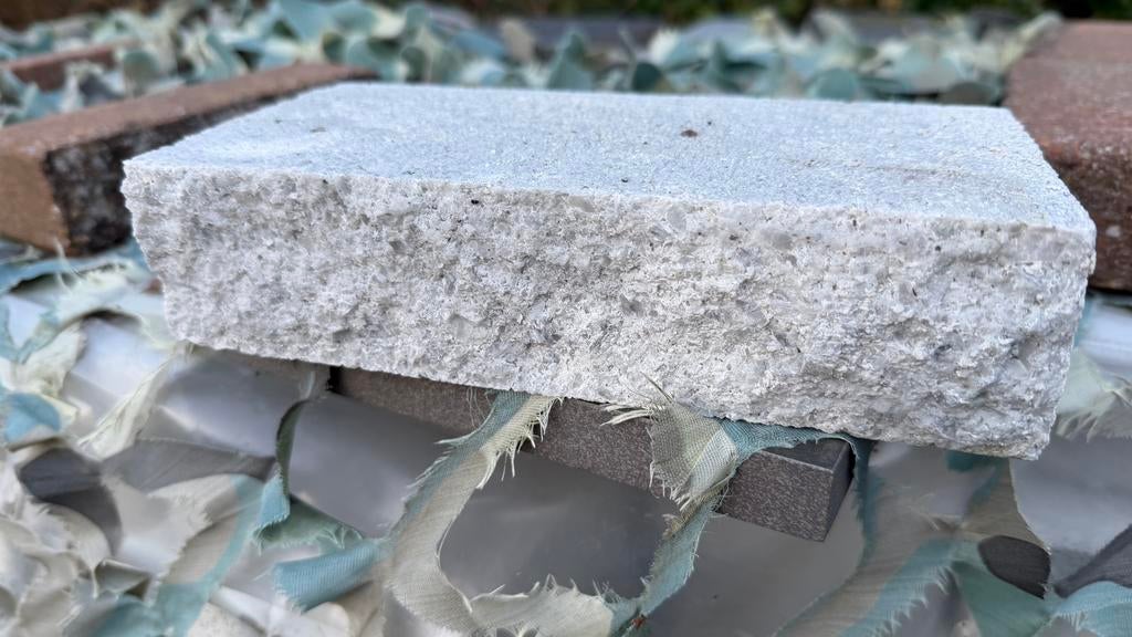 Nieuwe gevelsteen type MBI Noors Wit, Ophalen, Nieuw, Kalkzandstenen