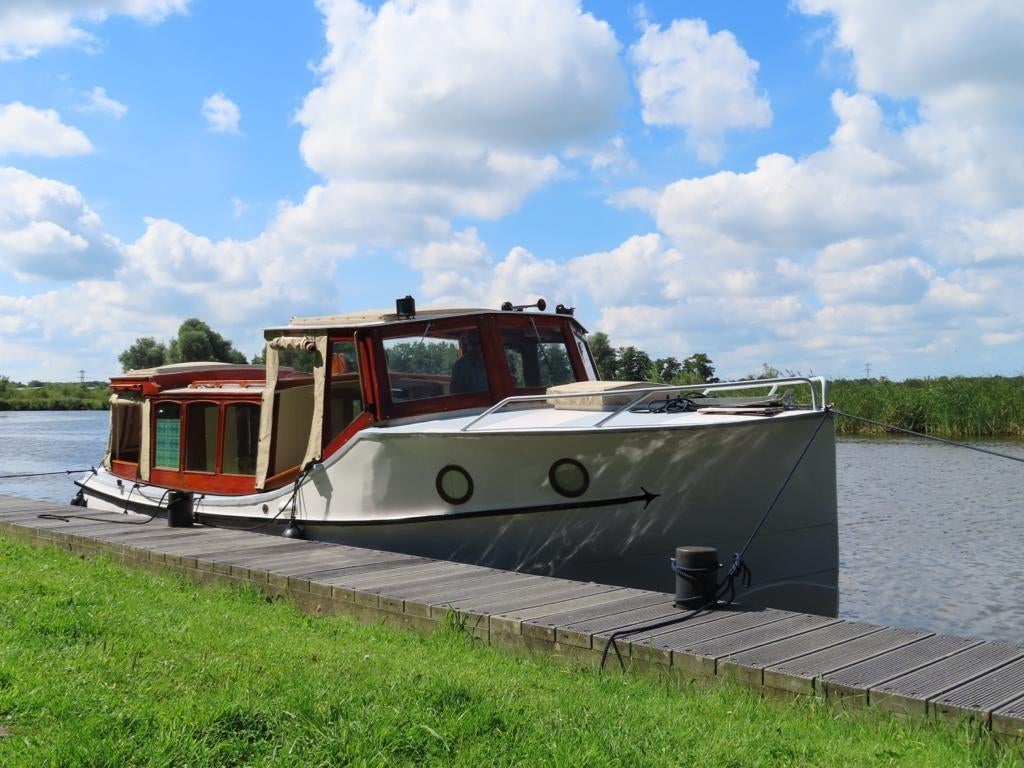 Bakdekker 9 meter, Watersport en Boten, Motorboten en Motorjachten, Gebruikt, Staal, Diesel, Ophalen of Verzenden