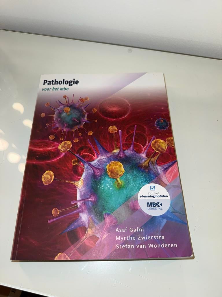 Pathologie voor het mbo, Boeken, Ophalen of Verzenden, Beta, Gelezen, MBO