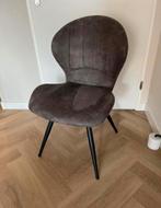 4 grijze MX Sofa eetkamerstoelen, Ophalen, Gebruikt, Vier, Stof
