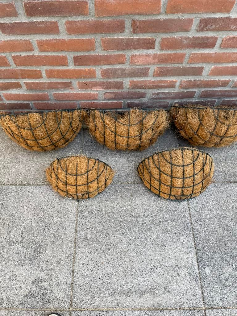 Bloememanden voor tegen de muur, Kunststof, Minder dan 30 cm, Rond, Ophalen of Verzenden