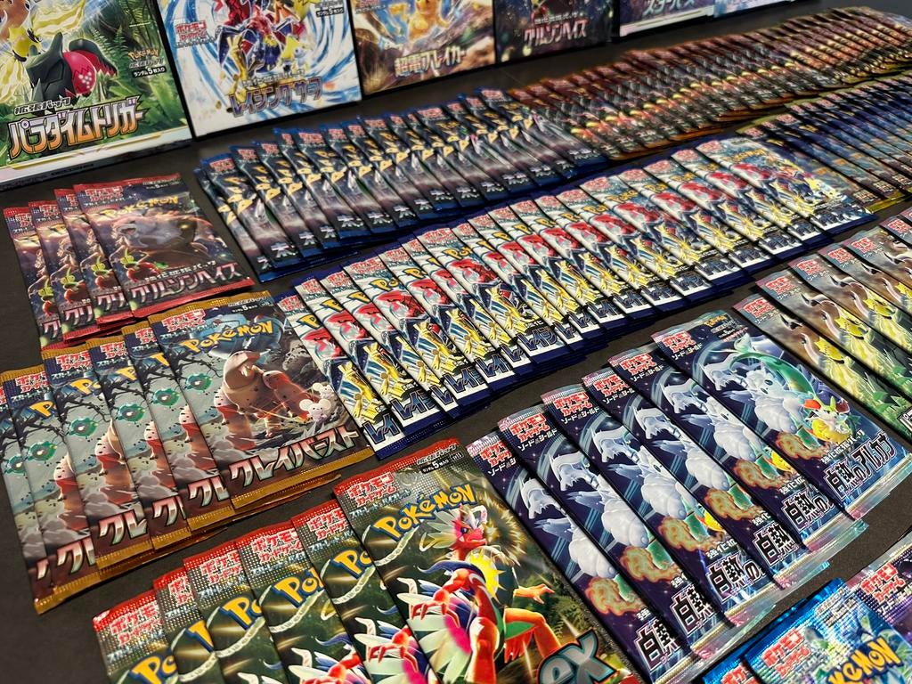 163 Pokemon Booster Packs - Japans, Ophalen of Verzenden, Nieuw, Booster