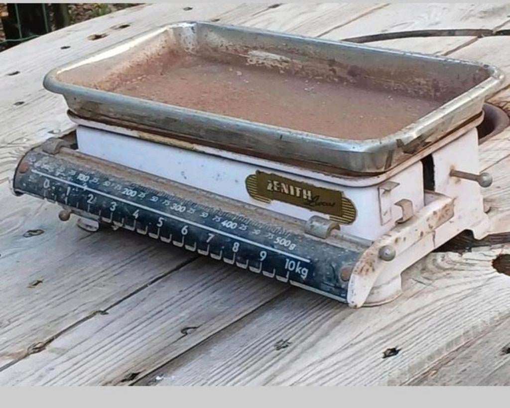 Vintage Zenith Luxus Weegschaal - Decoratief, Ophalen of Verzenden