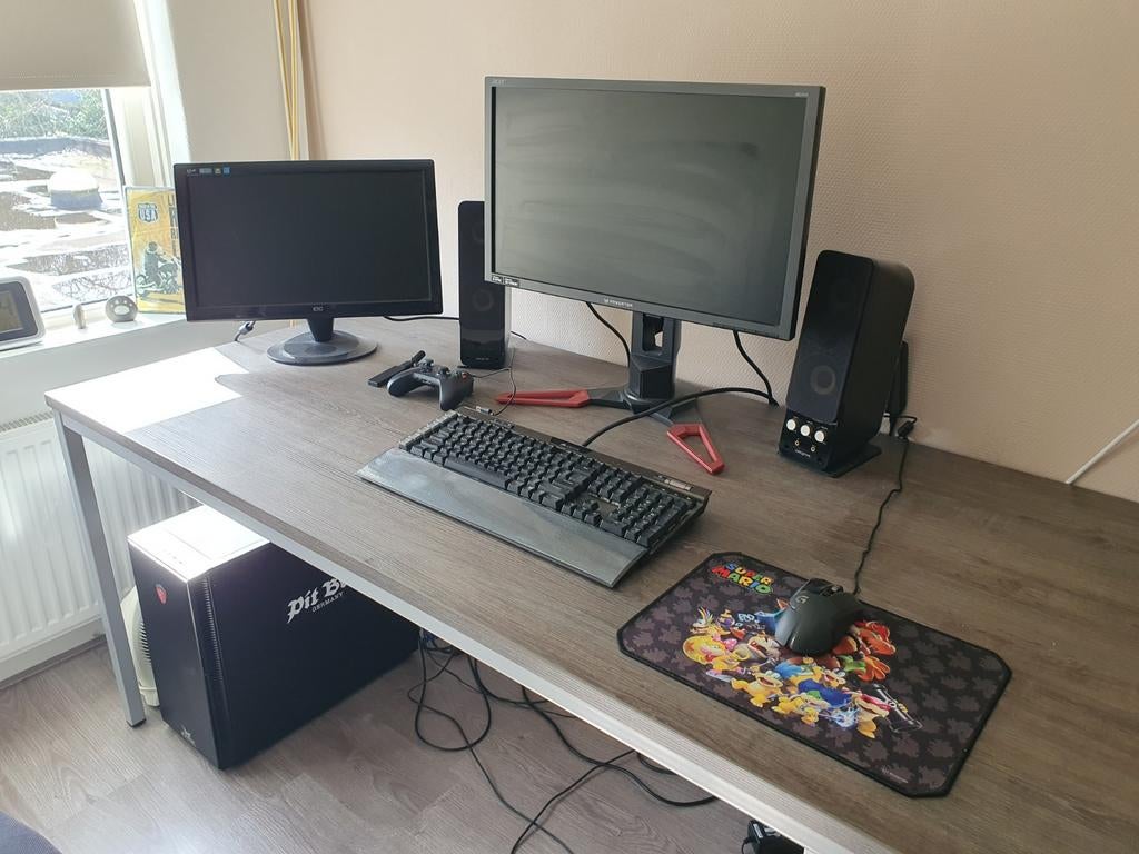 Game PC met extra's, Computers en Software, Desktop Pc's, Gebruikt, 2 tot 3 Ghz, Intel, 2 TB