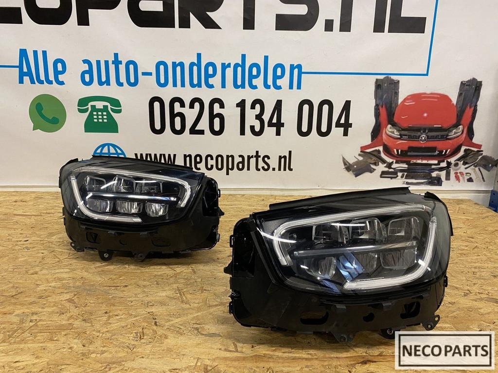 GLC W253 FACELIFT LED KOPLAMP HIGH PERFORMANCE ORIGINEEL, Auto-onderdelen, Verlichting, Mercedes-Benz, Gebruikt, Ophalen of Verzenden