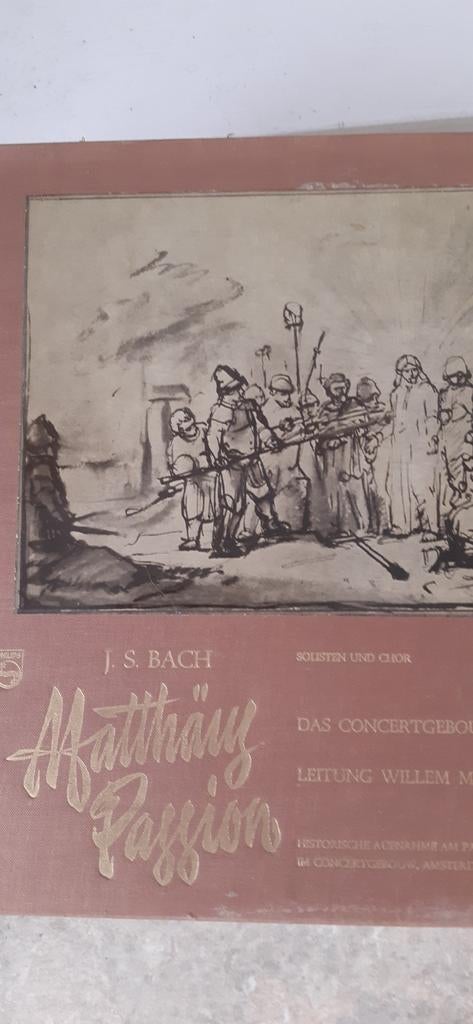 Mattheus Passion/CONCERTGEBOUW ORK.Solisten en koor.jr.1939!, Cd's en Dvd's, Gebruikt, Overige formaten, Overige typen, Ophalen of Verzenden
