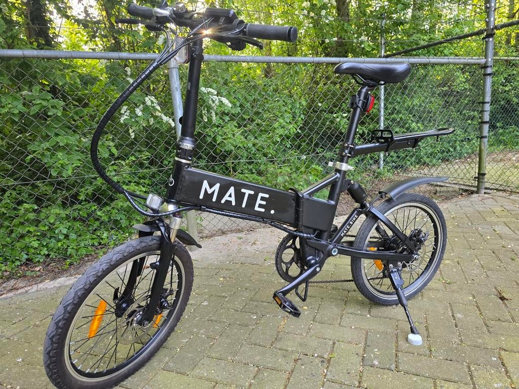 elektrishe vouwfiets MATE 7 versnellingen, Fietsen en Brommers, Fietsen | Vouwfietsen, Ophalen, Zo goed als nieuw, 20 inch of meer