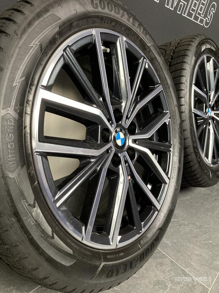 18” originele BMW 2 U06 Active Tourer velgen + winterbanden, 18 inch, Gebruikt, -, -