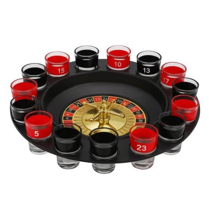 Shot roulette spel - Drankspel - Bordspel - Roulette spel, Hobby en Vrije tijd, Gezelschapsspellen | Bordspellen, Nieuw, Verzenden
