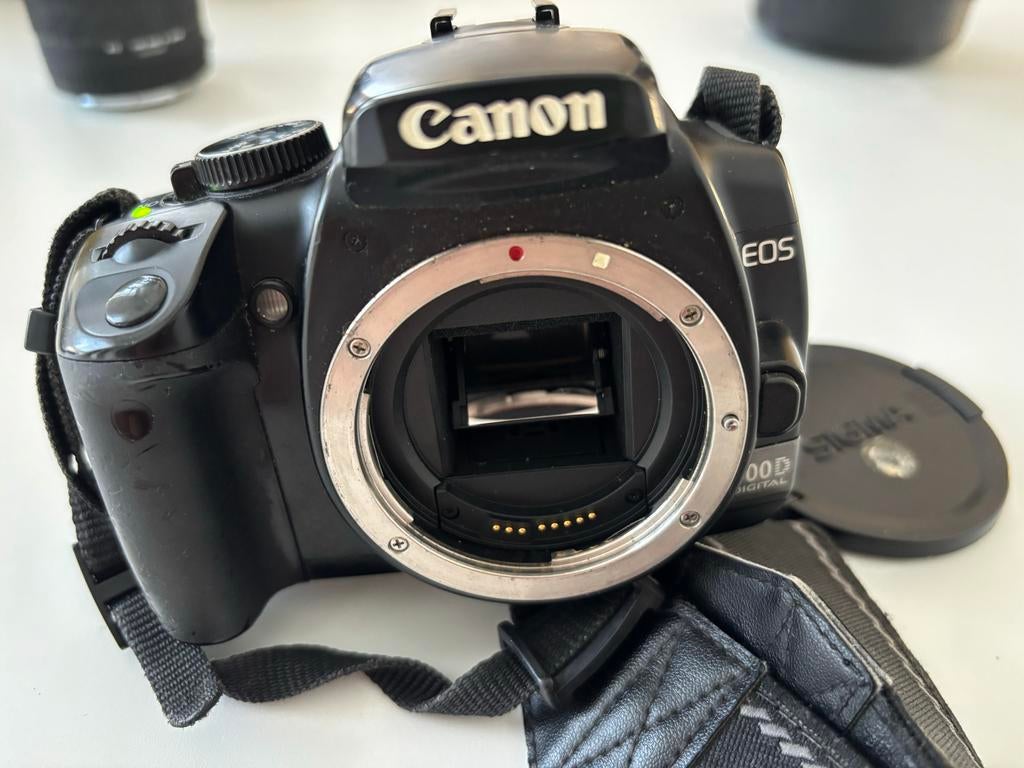 Canon EOS 400D Spiegelreflexcamera, Gebruikt, Spiegelreflex, Canon, Ophalen of Verzenden