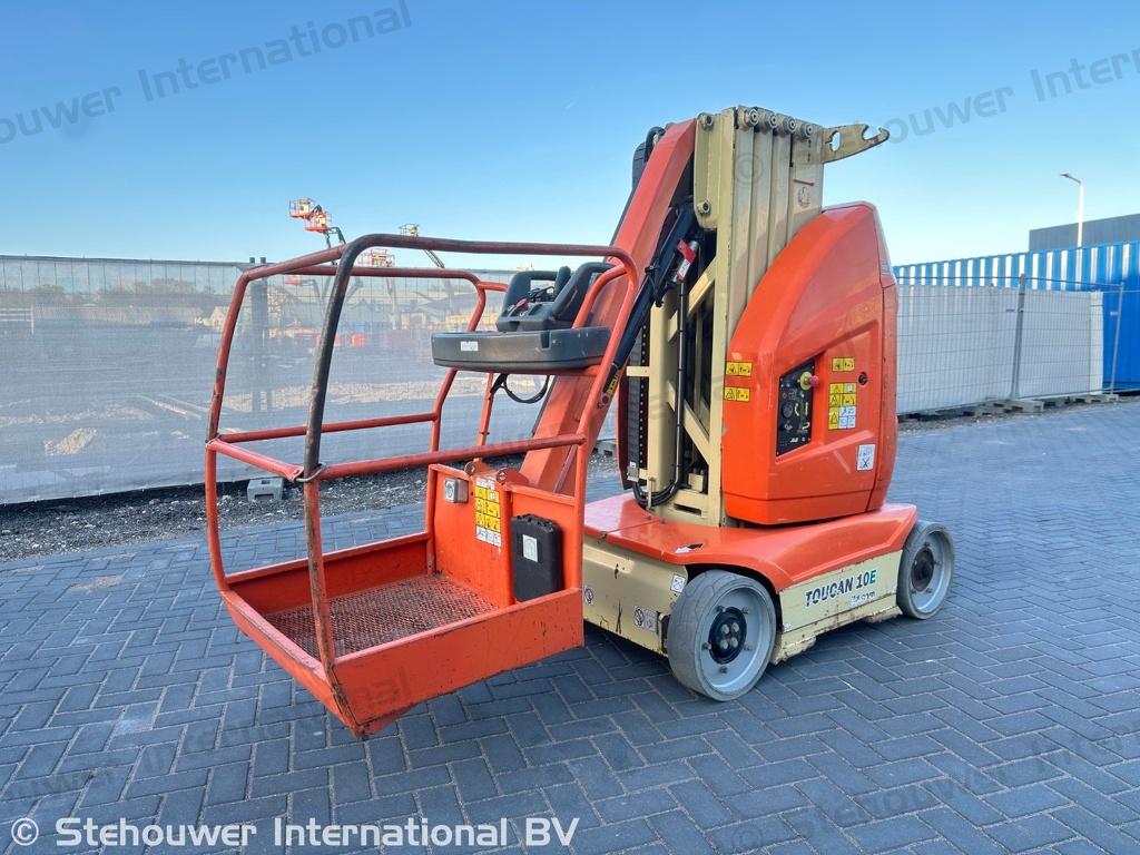JLG Toucan 10E masthoogwerker verticale mast hoogwerker, JLG EMEA B, Info@jlg.com, Galvanistraat 7
6716 AE  Ede, NL